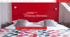 Desktop Screenshot of hotel-nancy-stanislas.com